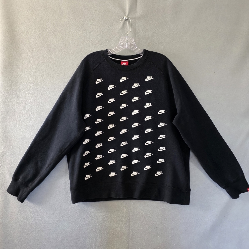 VTG Y2K Nike Womens NSW Fleece Crewneck Size XL